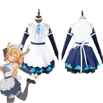 Anime Miss Kobayashi‘s Dragon Maid S Toru Cosplay Disfraz Falda Halloween Carnaval Traje